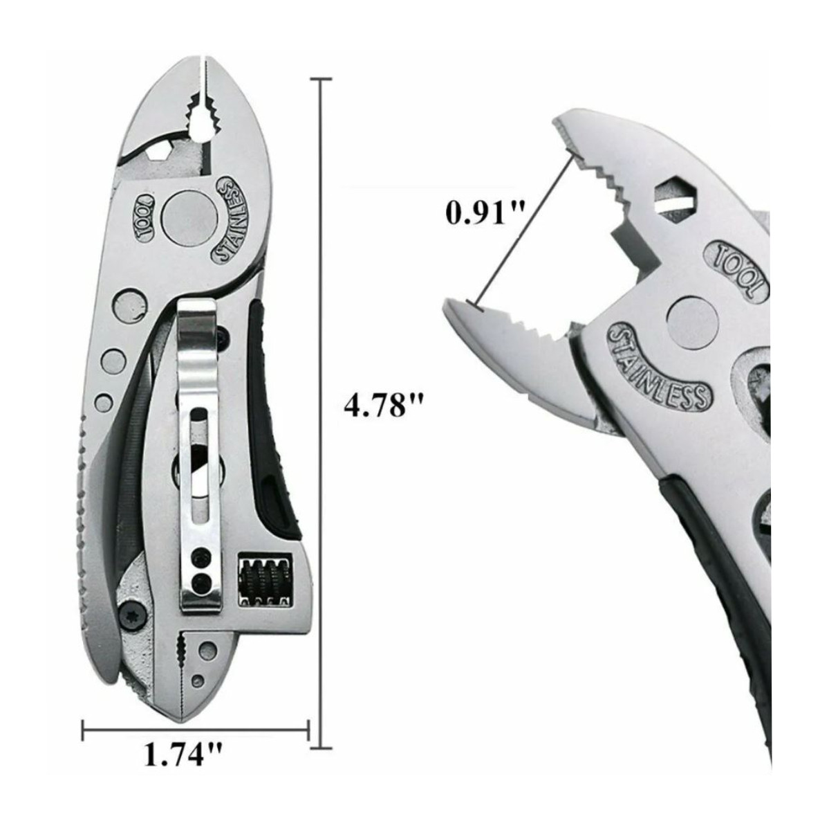 Miniatura 2 de Multi Herramienta Alicate Acampar Navaja